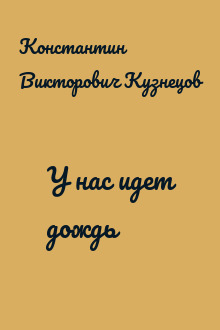У нас идет дождь
