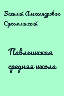 Павлышская средняя школа