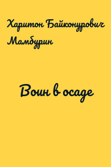 Воин в осаде