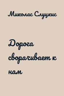 Дорога сворачивает к нам