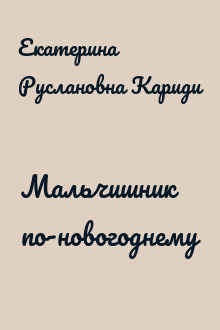 Мальчишник по-новогоднему