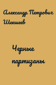 Черные партизаны