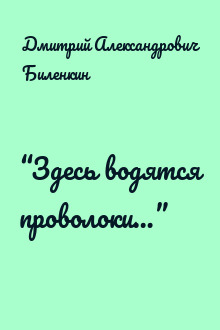 “Здесь водятся проволоки…”