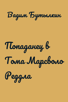 Попаданец в Тома Марсволо Реддла